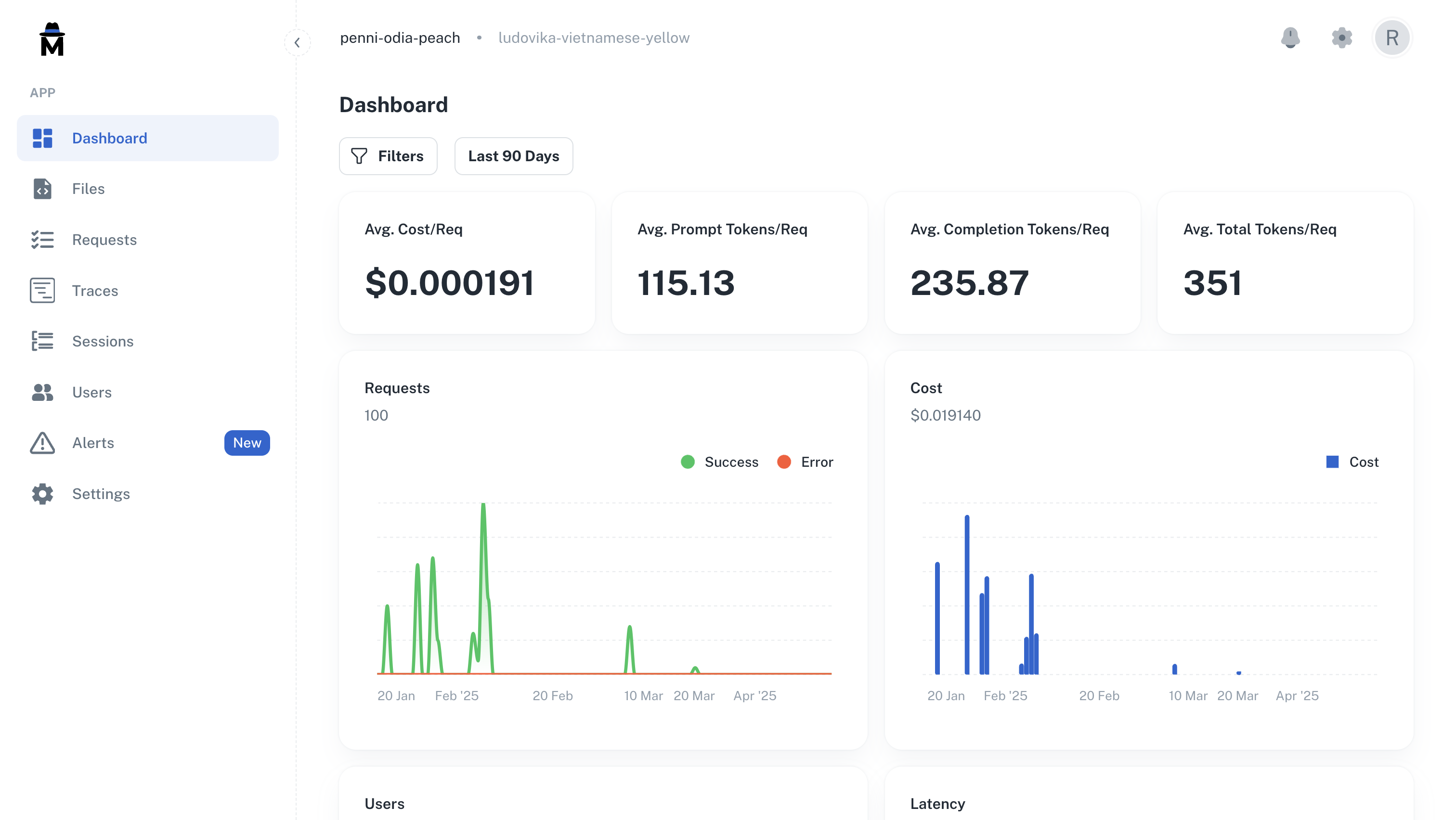 AgentMark Dashboard interface